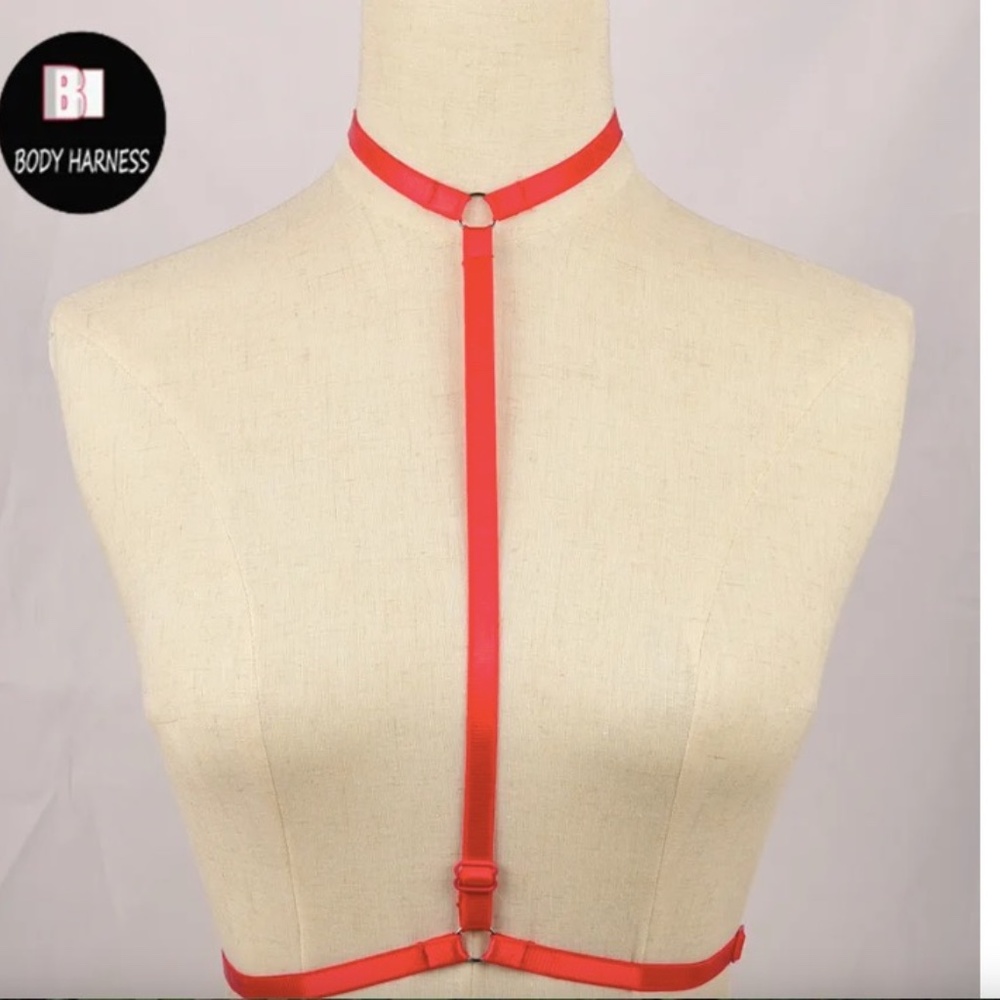 Red Chest Harness BNIP
